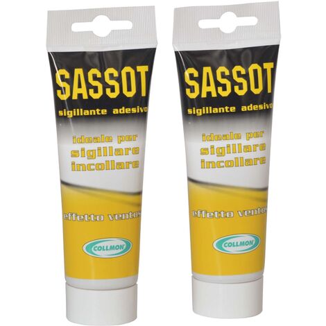 SASSOT SIGILLANTE ADESIVO BIANCO TUBO 125ML