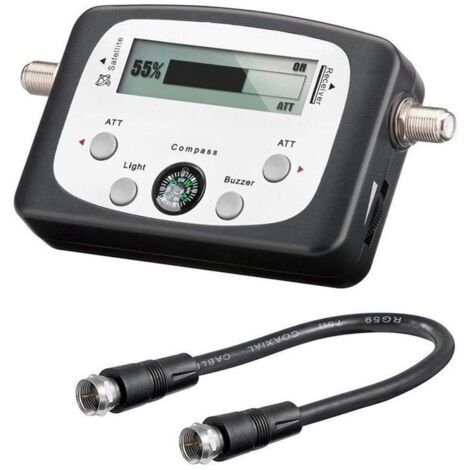 SAT FINDER LCD Satellite Finder Locator Goobay
