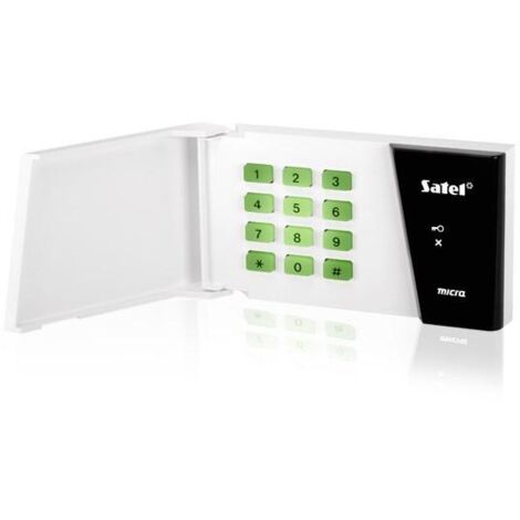 Satel MKP-300 clavier sans fil noir et blanc rétroéclairé