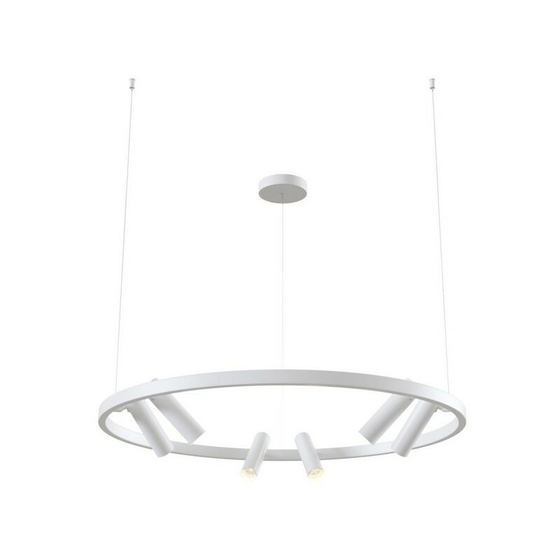 Satellite Integrated led Ceiling Pendant Lamp White
