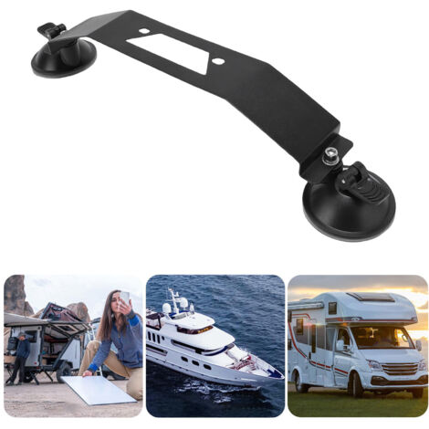 [Satellitenhalterung mit Saugnapf] 340 g leichtes ABS-Aluminiummodell für Auto, Boot, Wohnmobil