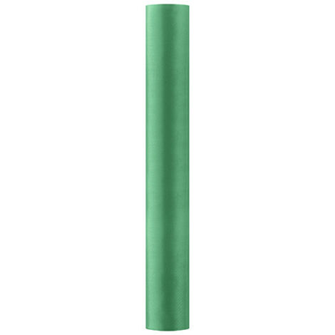 Satin lisse, vert bouteille, 0,36 x 9 m (1 pièce / 9 m)