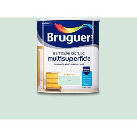 Satin Mint Multisurface Acryllack 0,750 l 5298031 BRUGUER