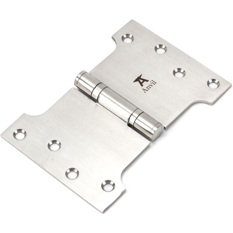 From The Anvil - Satin ss 4' x 4' x 6' Parliament Hinge (pair)