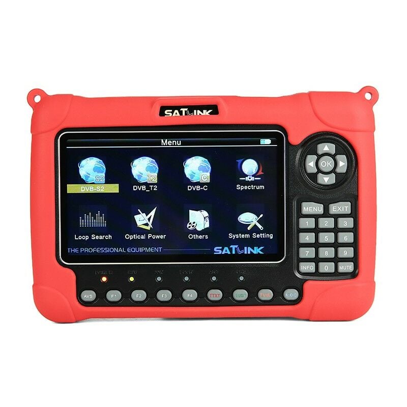 Ws 6980 hd combo DVB-S2/DVB-T2 H265/DVB-C spectre constellation optique notice et menu en francais - Gris - Satlink