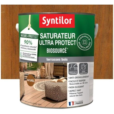 Saturateur Bois Biosourcé Syntilor 5L Naturel Mat