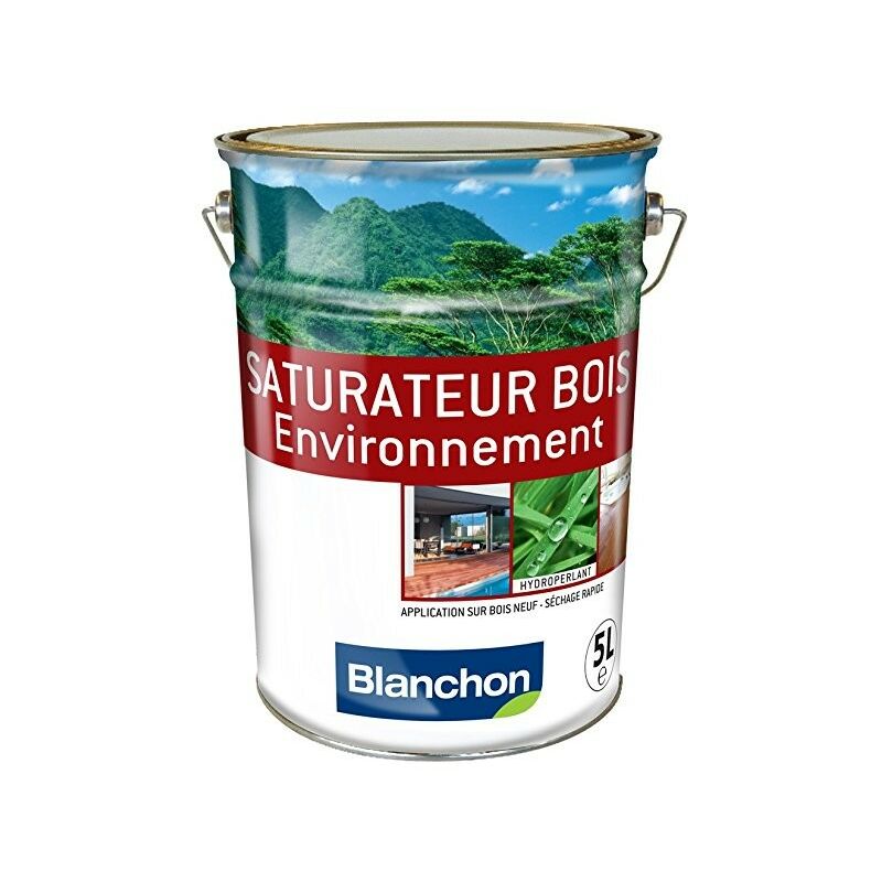 Saturateur Bois Environnement Blanchon Conditionnement: 5 Litres - Teinte: Naturel