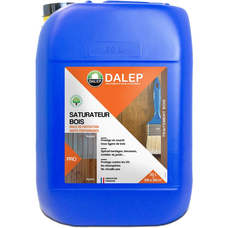 Dalep - Huile de protection haute performance saturateur bois