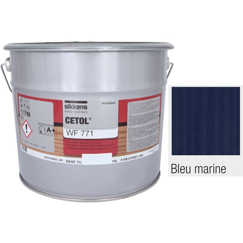 Saturateur sikkens WF771- 10 litres Bleu marine