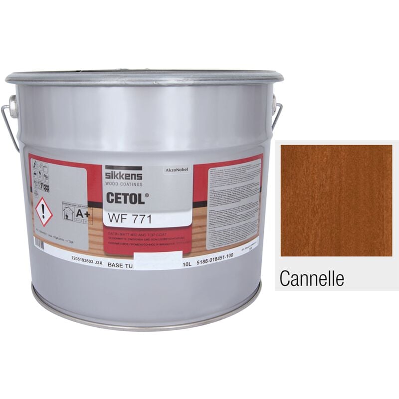 Saturateur sikkens WF771- 10 litres Colori Cannelle