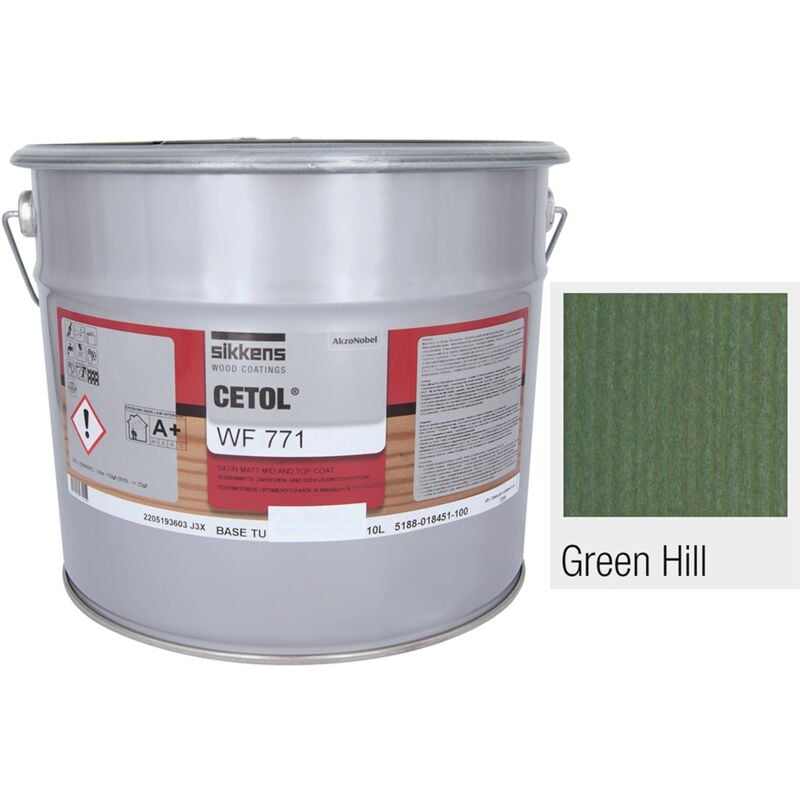 Saturateur SIKKENS WF771- 10 litres Green Hill