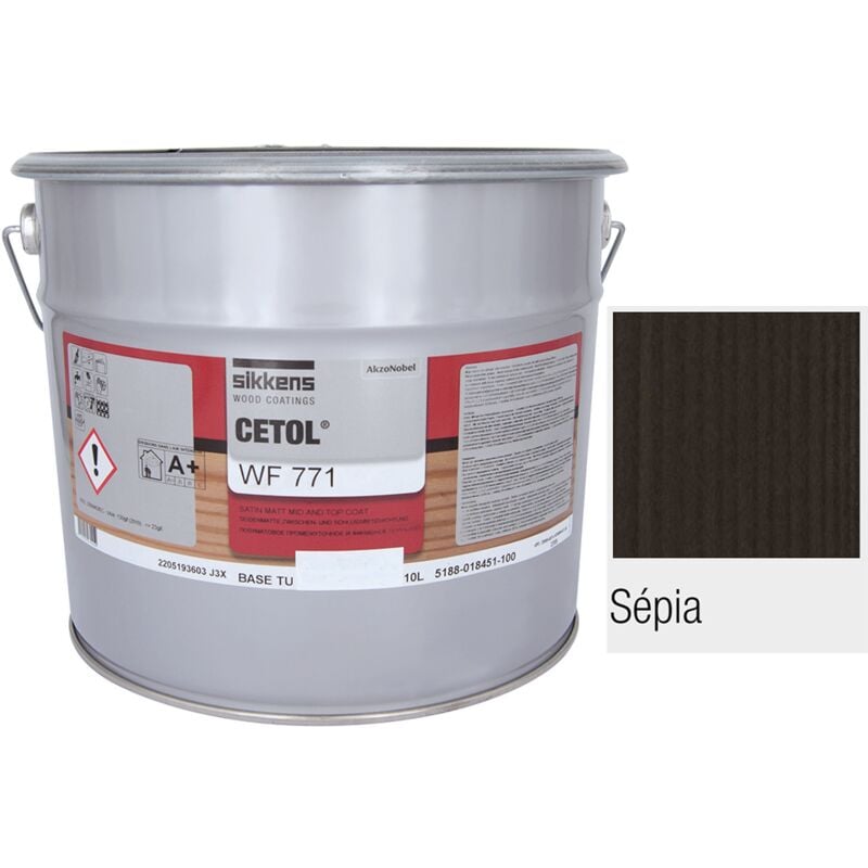 Saturateur sikkens WF771- 10 litres Sépia