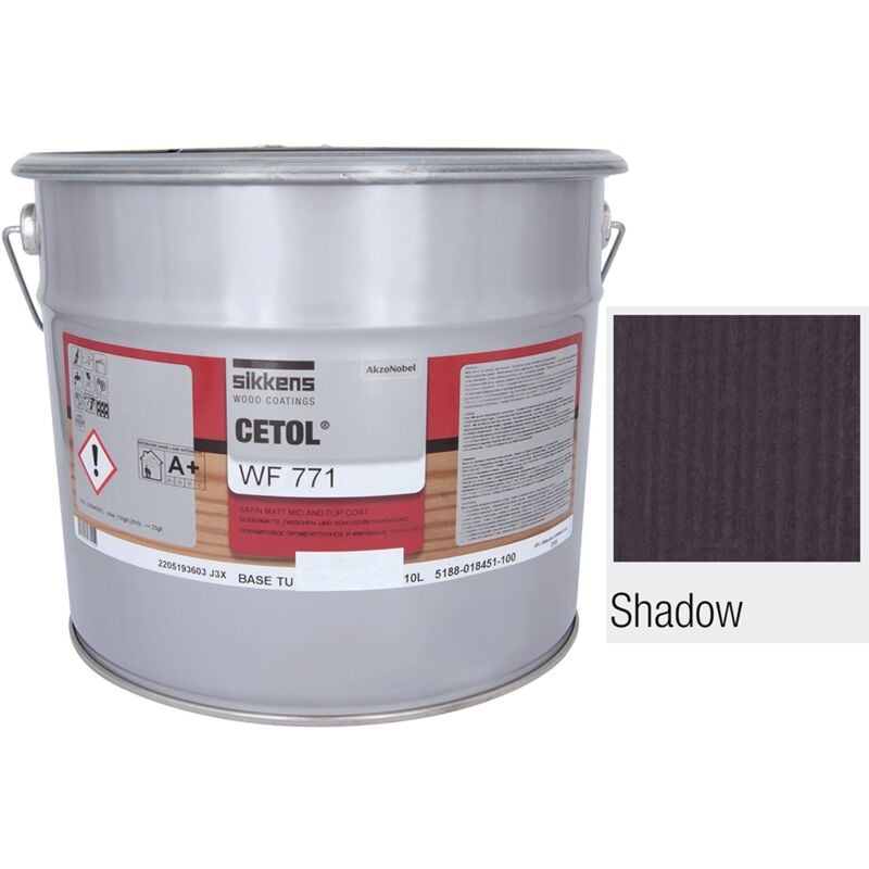 Saturateur sikkens WF771- 10 litres Shadow