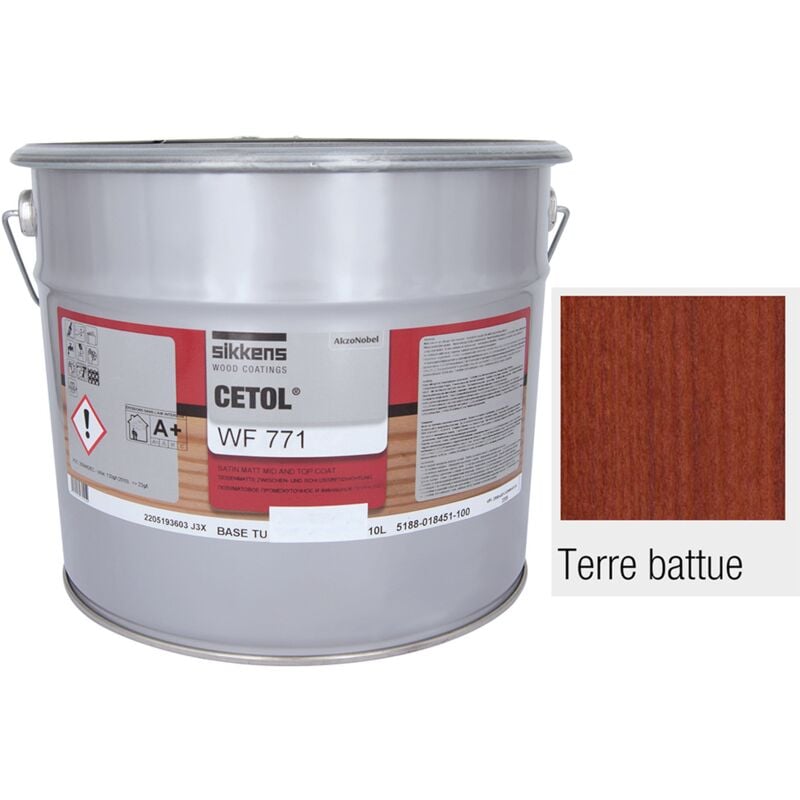 Saturateur sikkens WF771- 10 litres Terre battue