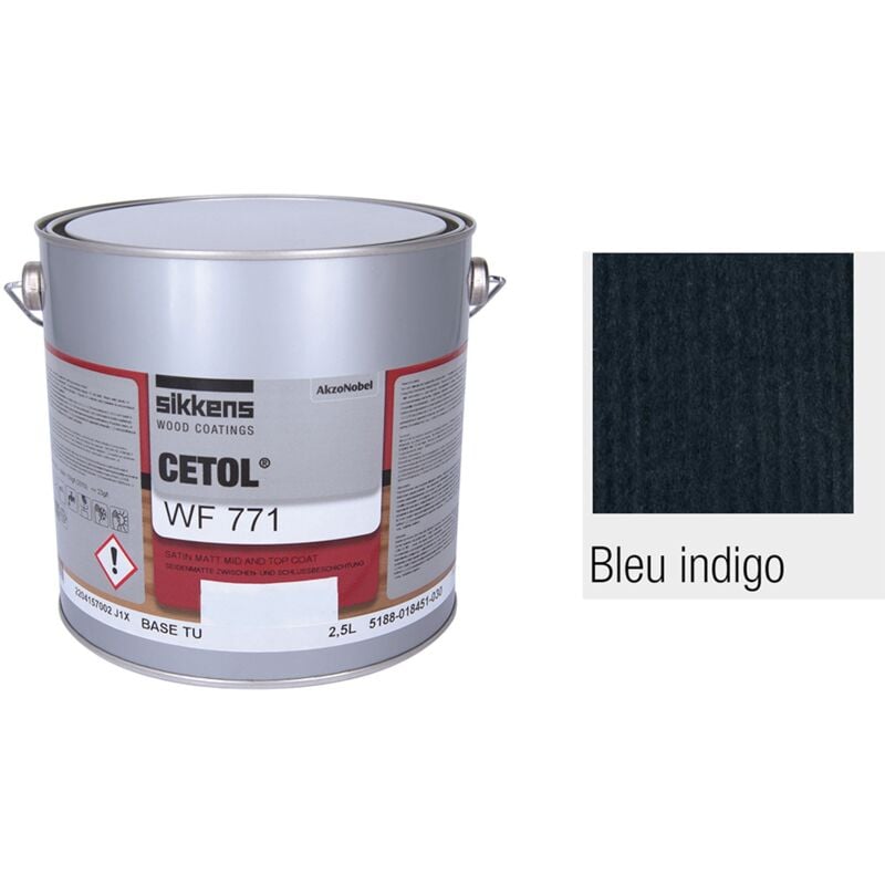 Saturateur sikkens WF771- 2,5 litres Bleu indigo