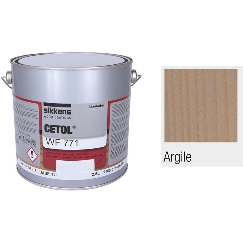 Saturateur sikkens WF771- 2,5 litres Colori Argile