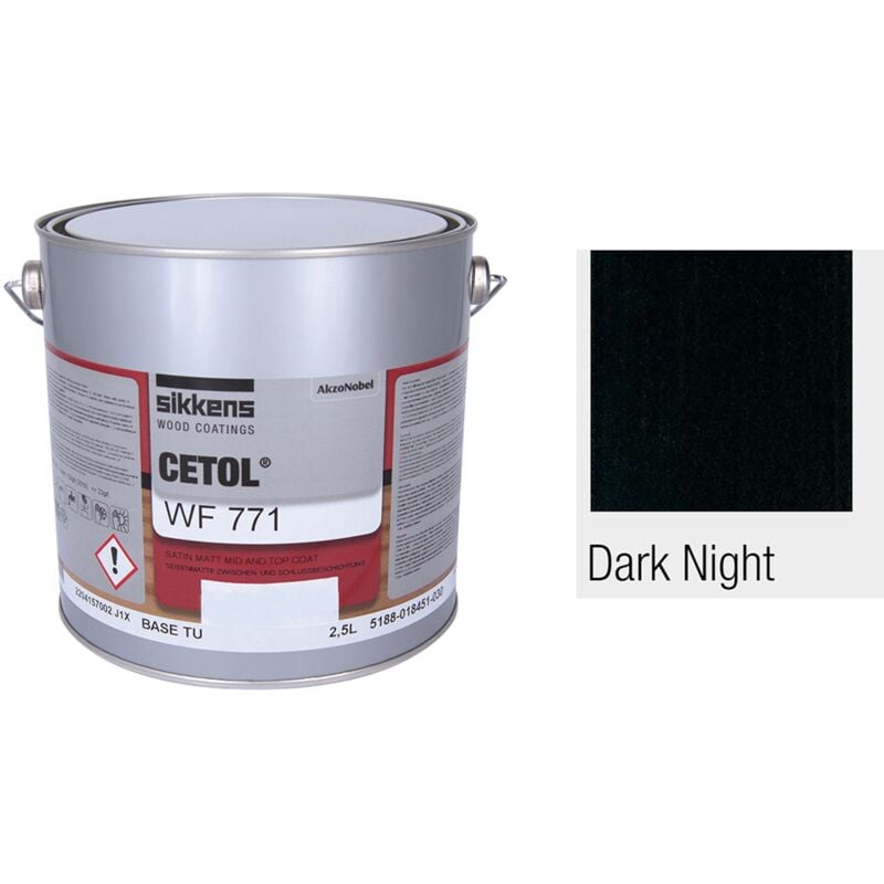 Saturateur sikkens WF771- 2,5 litres Colori Dark Night