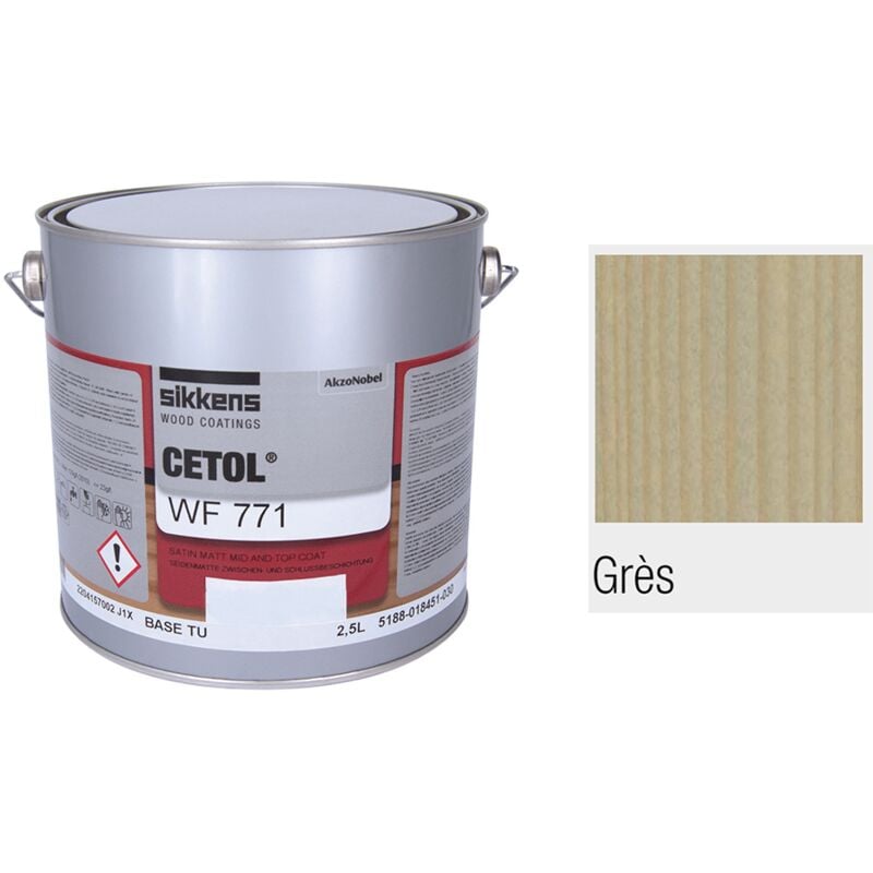 Saturateur sikkens WF771- 2,5 litres Grès