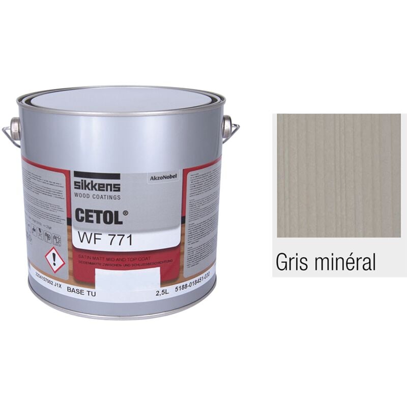 Saturateur SIKKENS WF771- 2,5 litres Gris minéral
