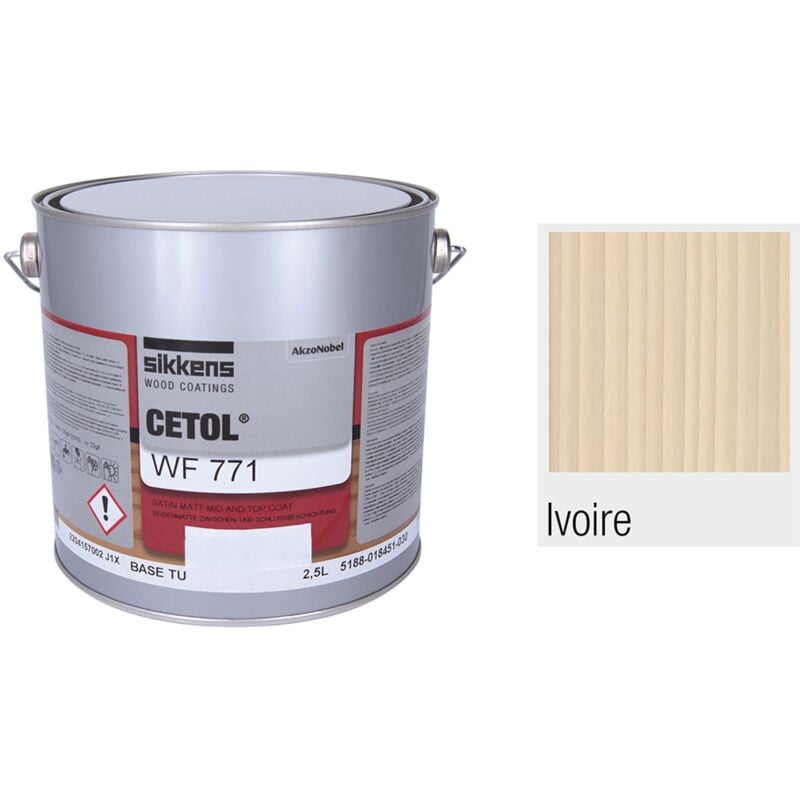 Saturateur SIKKENS WF771- 2,5 litres Ivoire