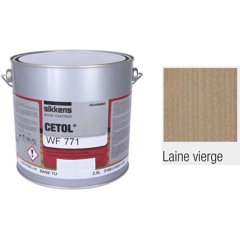 Saturateur sikkens WF771- 2,5 litres Laine vierge