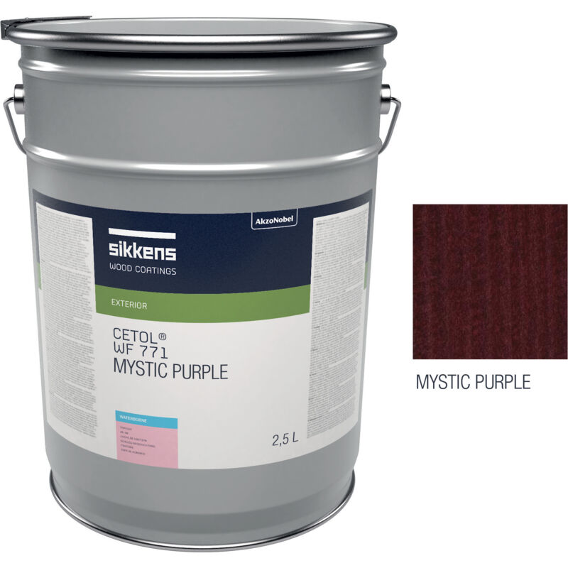 Sikkens-akzo Nobel - Saturateur sikkens WF771- 2,5 litres Mystic purple