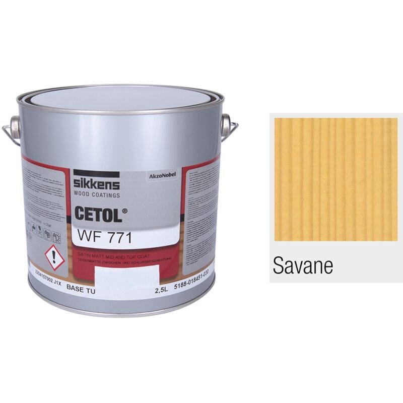 Saturateur sikkens WF771- 2,5 litres Savane