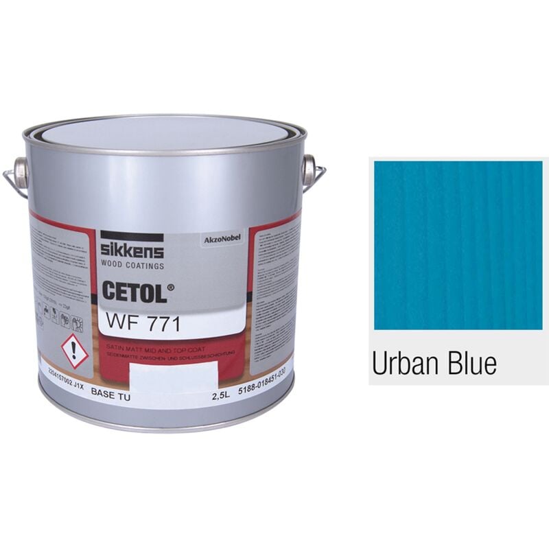 Saturateur sikkens WF771- 2,5 litres Urban blue