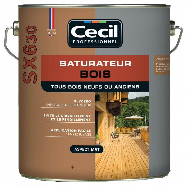 Cecil - Saturateur SX630 Conditionnement: 5 Litres - Teinte: Naturel
