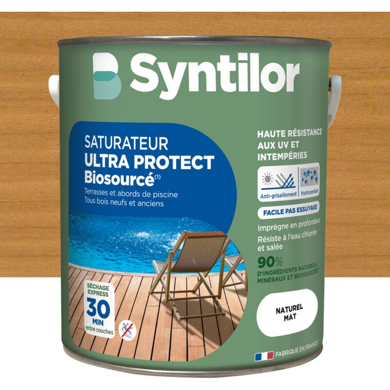 Saturateur Bois Biosourcé Syntilor 5L Naturel Mat