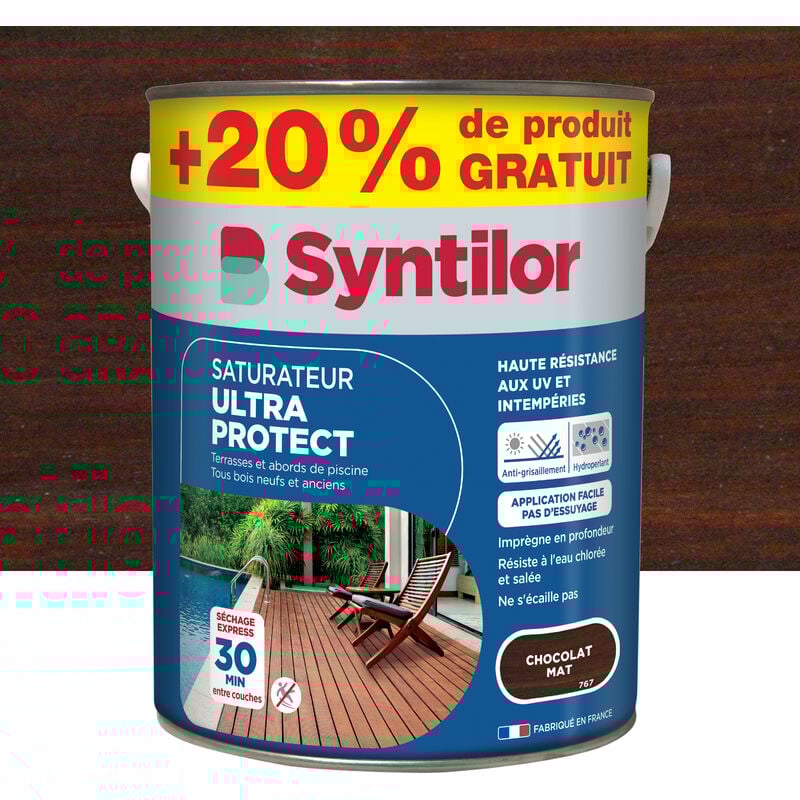 Saturateur Ultra Protect Syntilor Chocolat, 5L+20%