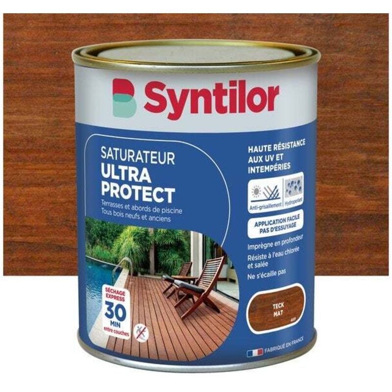 SYNTILOR Saturateur Ultra protect SYNTILOR, teck, mat 0.75 l