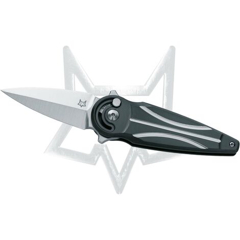 Saturn Edelstahlmesser. M390 Satin Blade, Titaniumgriff PVD -Design von Denis Simonutti