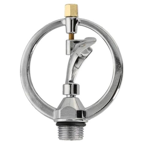 SATURNIA aspersor  aluminio rotativo , Aspersor aluminio rotativo - Ideal para trabajos de jardinería.- Aspersor de aluminio.- Mayor resistencia.