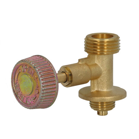 SATURNIA grifo regulador (botella azul) , Grifo regulador - Medida: 7 mm.- Grifo para botella azul.- Regulable.- Realizado en metal.- Con corte por fu