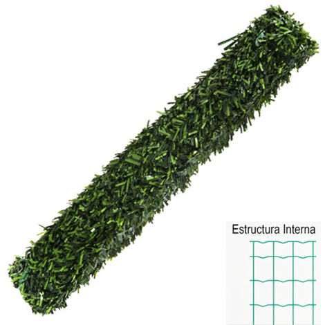 SATURNIA Siepe artificiale verde bicolore Rotolo 1x3m