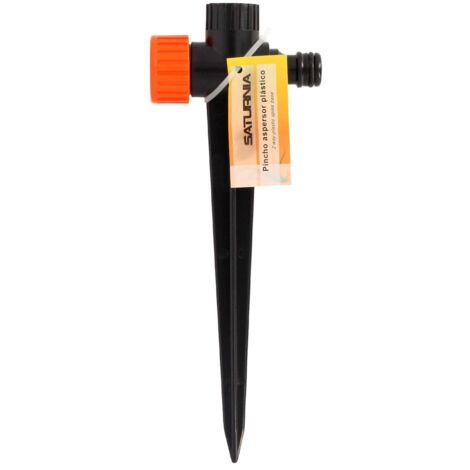 Saturnia Sprinkler Spike in plastica con portagomma