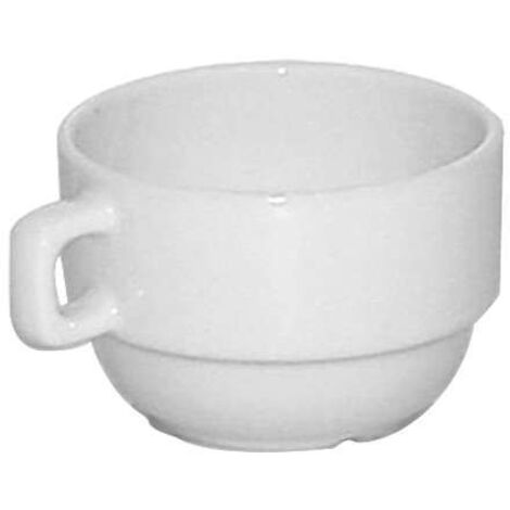 Saturnia Tazza Latte Roma Porcellana Bianca 25 Cl