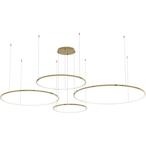 SATURNO LED-HÄNGELAMPE GOLD MILAGRO ML0849