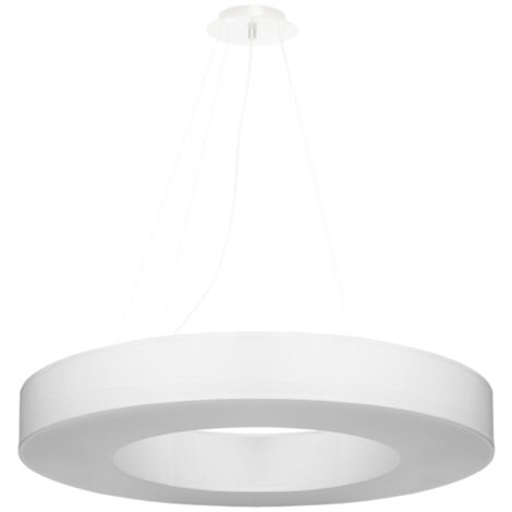 SATURNO SLIM 70 White chandelier