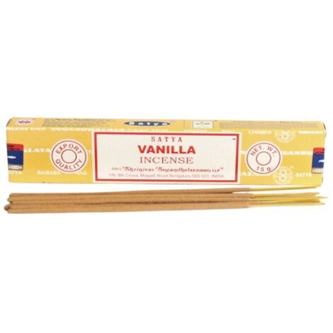 Satya Vanille Räucherstäbchen 15g