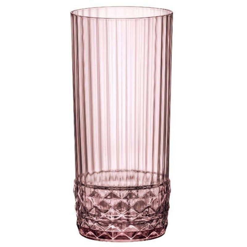 Bormioli Rocco Satz 6 Hohe Becher 49 Cl Lila Rosa - America's 20 - Bormioli