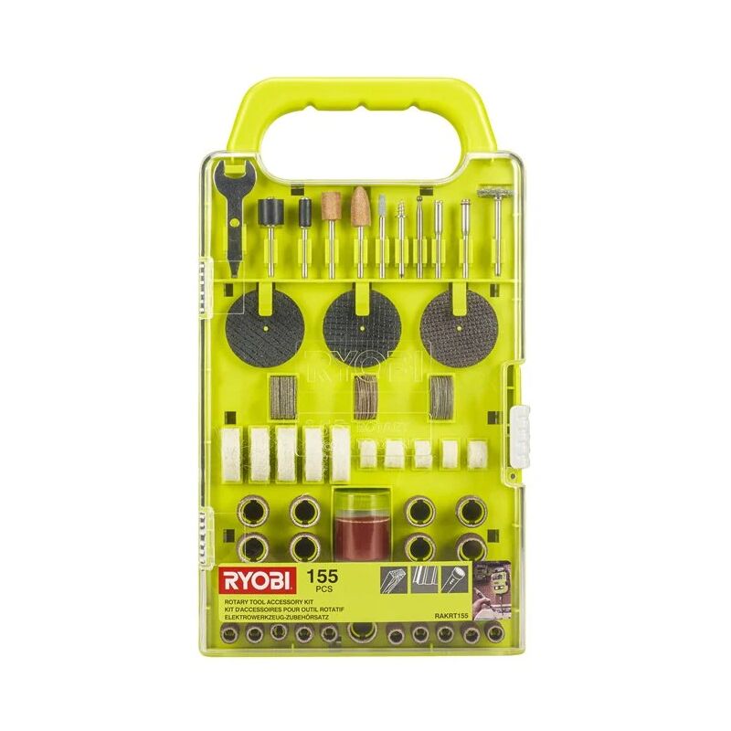 Image of Ryobi RAKRT155 Set 155-teiliges Universal-Rotationswerkzeug