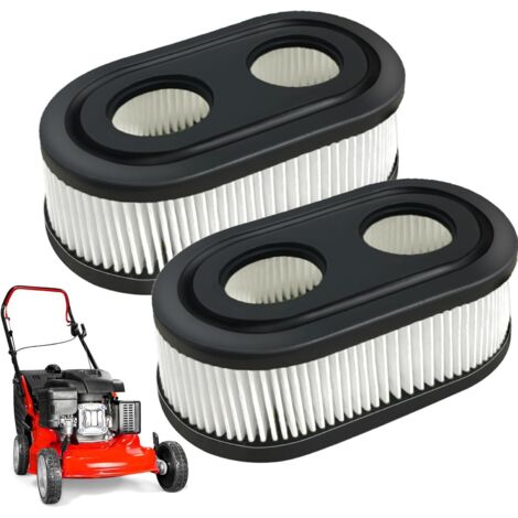 Satz mit 2 Ersatzluftfiltern 593260 für Briggs & Stratton Motoren 798452 334404, passend für Motoren 5432 5432k 550ex 675ex 725exi, Troy Bilt Modelle TB110 TB200 TB230