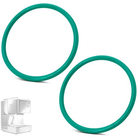 Satz mit 2 O-Ringen für Quickmill Orione 3000 – O-Ring für die Brühgruppe des Quickmill Thermoblock OR155, Dichtung für den Brühkopf der Quickmill, Ersatzteil für die Maschine