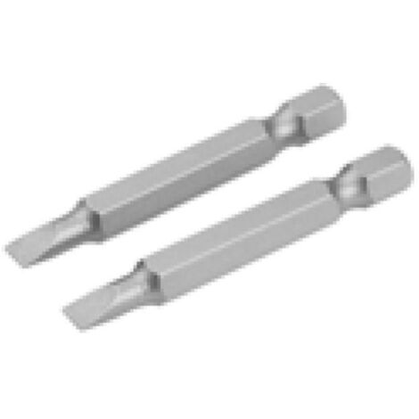Satz mit 2 Tolsen-Flachspitzen - SL0,8x5,5x50, TOLSEN