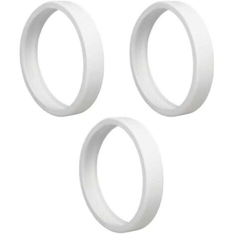 Satz mit 3 Poolreinigungsreifen, flexible Gummimischung, passend für Polaris 180, 280, 360, 380, Ersatzzubehör