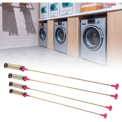 Satz mit 4 Aufhängungshalterungen für Samsung Waschmaschine Modell WA50R5400AV (DC97 16350K) – Antivibrations-Stoßdämpfer aus Metall und Kunststoff, 67,3 cm