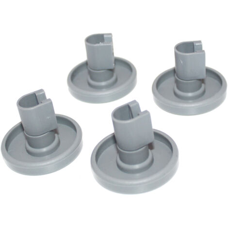 Satz mit 4 originalen Ersatzrollen für die Schubladenböden von AEG/Electrolux Geschirrspülern (40 mm).