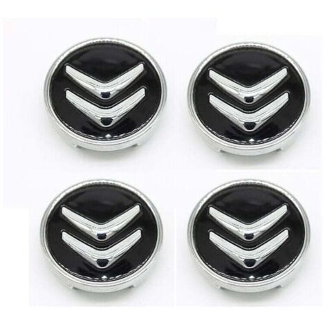Satz mit 4 Radkappen für Citroën C2 C4 LC5 60 mm, wasserdicht, Zubehör